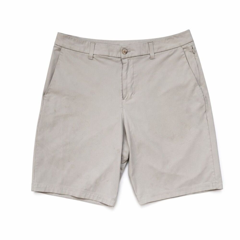 Lululemon Men's Performance Shorts Size 34 Khaki 11 Inch Inseam
